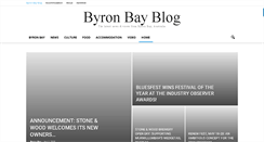 Desktop Screenshot of byronbayblog.com.au